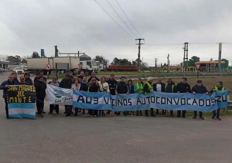 En Las Flores vuelven a reclamar por la autova en la Ruta 3
